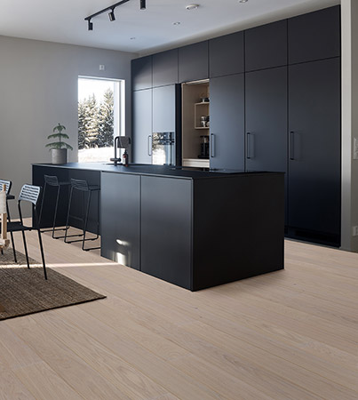 Novafloor 160 Tammi Stonewash 1-sauva �ljyvahattu & harjattu parketti