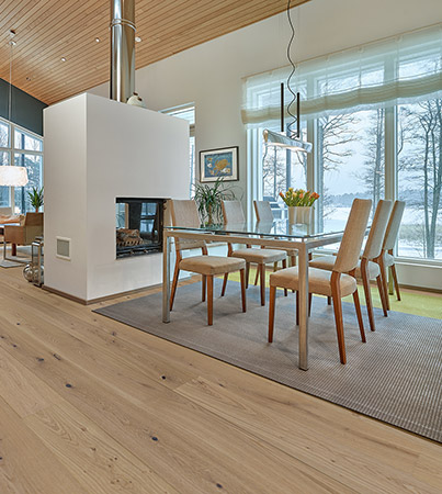 Novafloor PD 200 Tammi Rustic Pure Wood 1-sauva �ljyvahattu & harjattu parketti