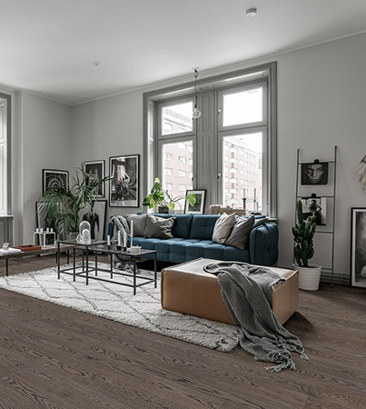 Novafloor 205 Tammi Vintage Clay 1-sauva �ljyvahattu & harjattu parketti