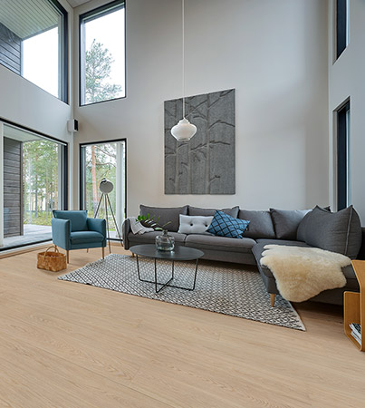 Novafloor 205 Tammi White Frost 1-sauva �ljyvahattu & harjattu parketti