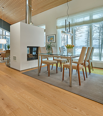 Novafloor New Classics Tammi Natural Wood 1-sauva �ljyvahattu & harjattu parketti