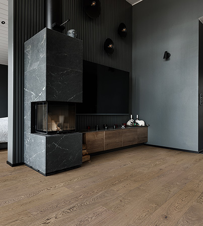 Novafloor New Classics Tammi Old Grey 1-sauva �ljyvahattu & harjattu parketti